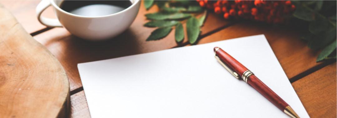 Illustrasjons-/bannerbilde for Skrive-ettermiddag på Studiesenteret Midt-Troms (Finnsnes)