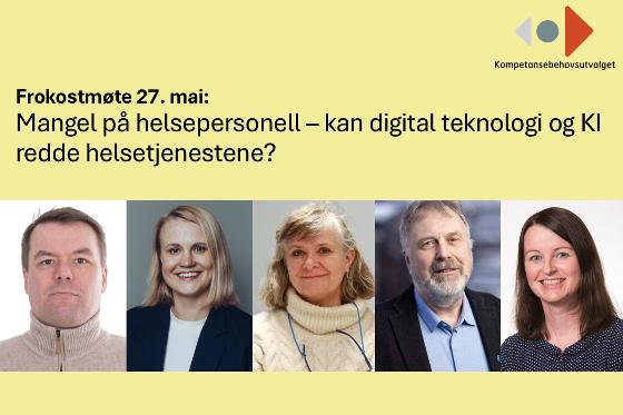 Illustrasjonsbilde for Mangel på helsepersonell: Kan digital teknologi og KI redde helsetjenestene?