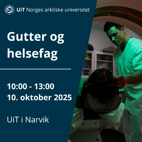 Illustrasjonsbilde for Gutter og helsefag 2025 - Narvik
