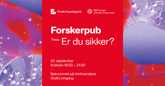 Illustrasjonsbilde for Forskerpub: Er du sikker?