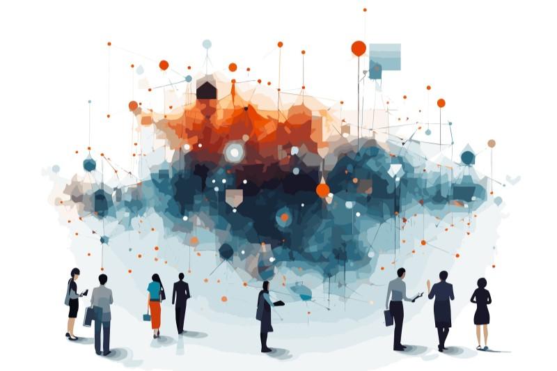 Illustrasjons-/bannerbilde for Innføring i programvaredefinert nettverkssamarbeid / An introduction to Software-Defined Networking