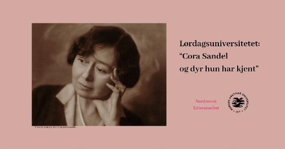 Illustrasjonsbilde for Lørdagsuniversitetet: Cora Sandel og dyr hun har kjent