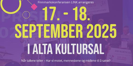 Illustrasjonsbilde for Gratisbilletter for studenter til LINK konferanse 17-18 september på UiT i Alta!
