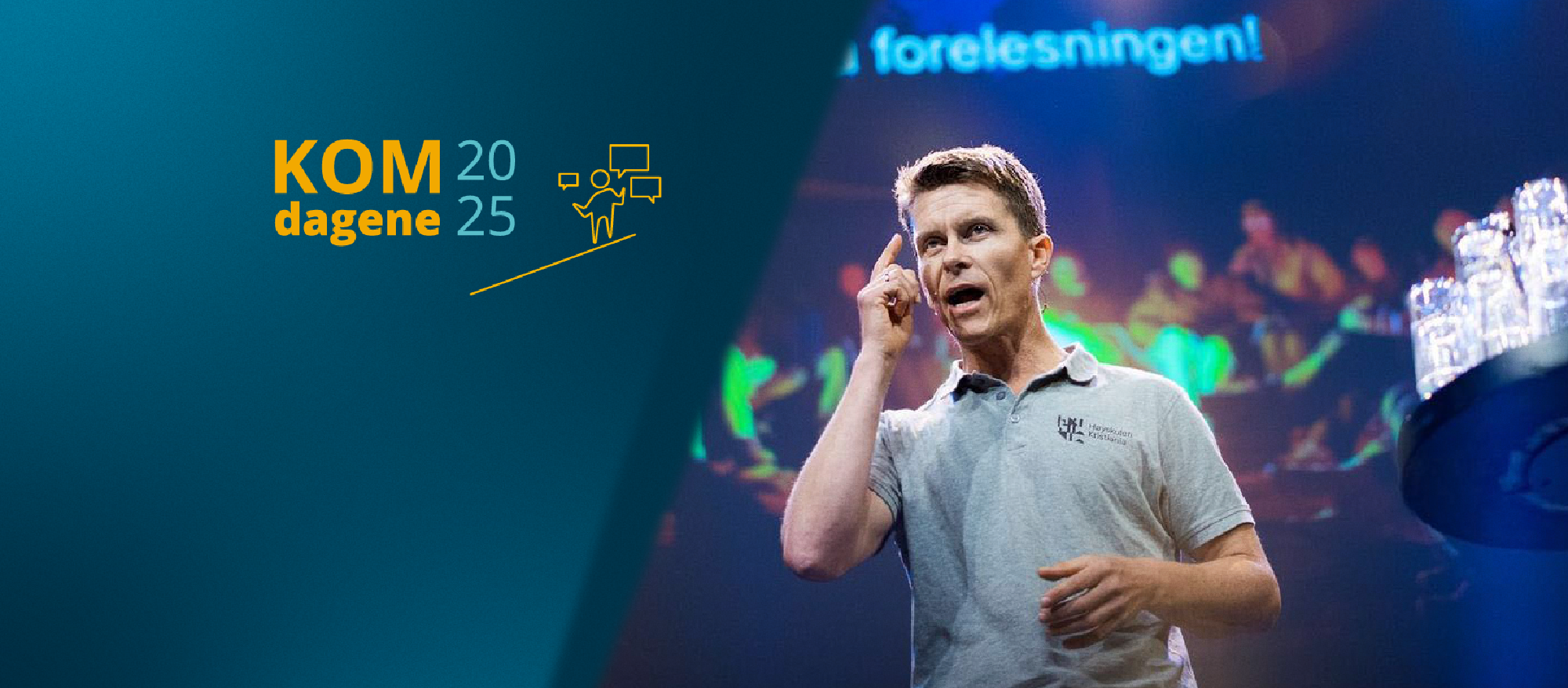 Illustrasjons-/bannerbilde for KOM-dagene UiT 2025: Kickstart forsknings-kommunikasjonen din!