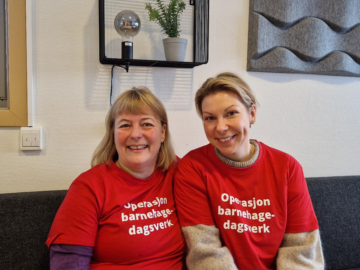 Marit Sundelin (t.v.) og Zlata Sovinskaya.