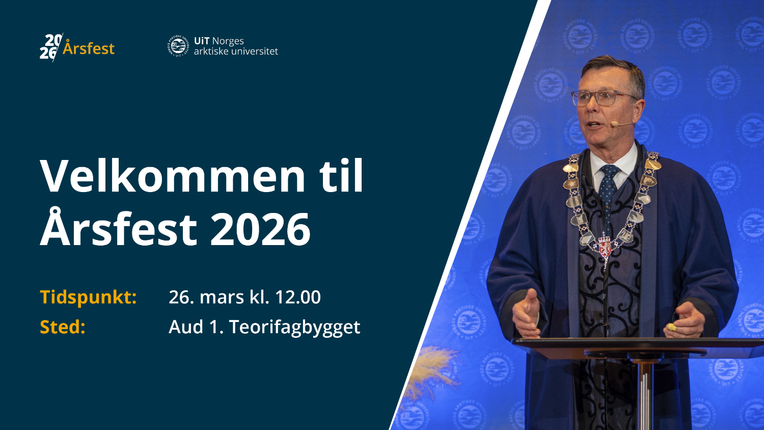 Illustrasjons-/bannerbilde for UiT &Aring;rsfest 2026