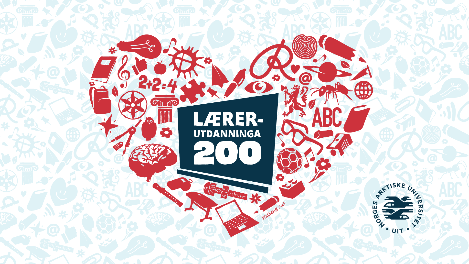 Illustrasjon for l&aelig;rerjubileet.