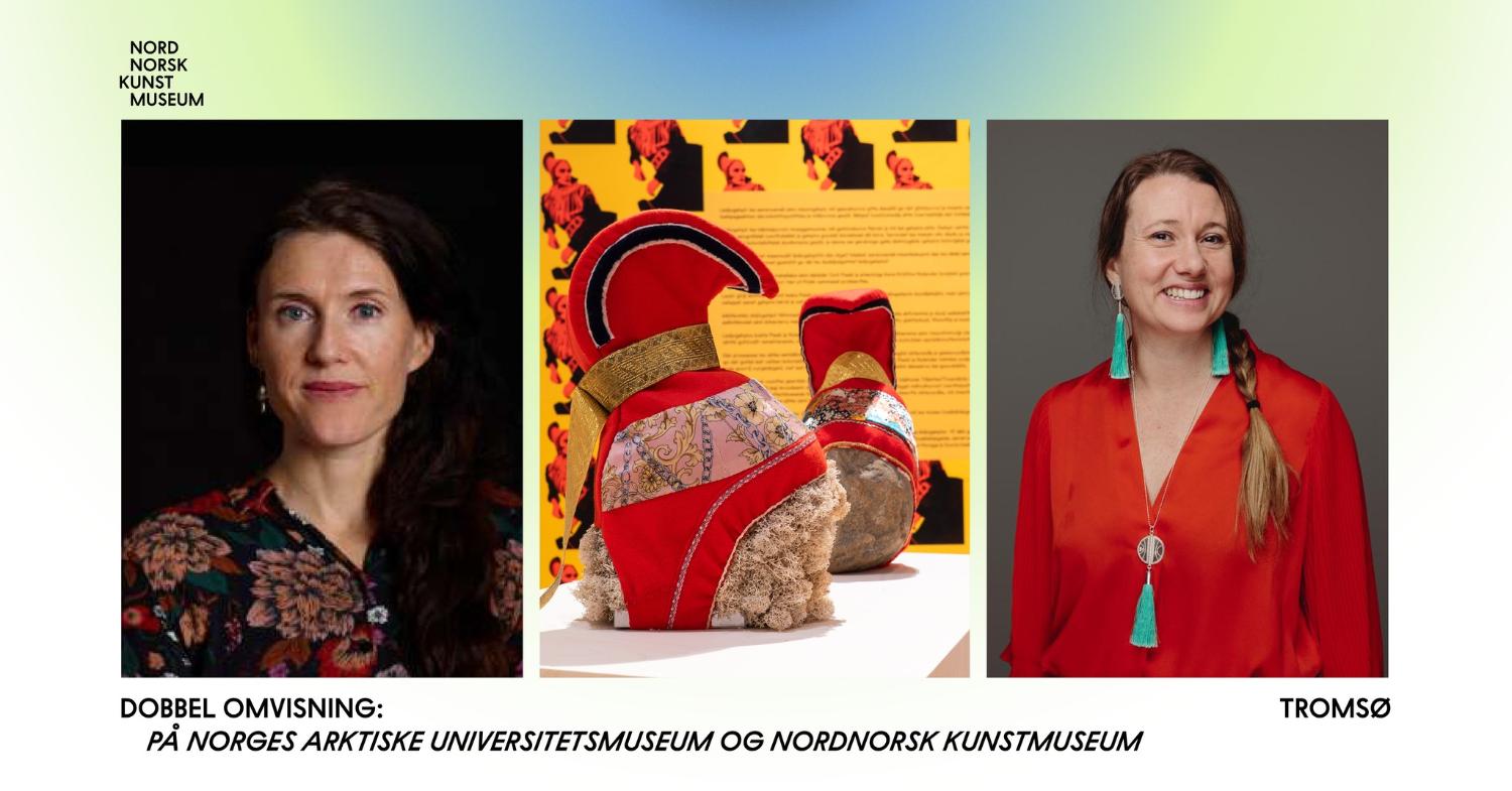 Illustrasjons-/bannerbilde for Dobbel omvisning om l&aacute;djogahpir - f&oslash;rst p&aring; Norges arktiske universitetsmuseum, deretter p&aring; Nordnorsk Kunstmuseum