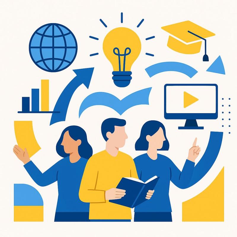 Illustrasjons-/bannerbilde for Webinar: &Aring; lytte til studenters stemmer i h&oslash;yere utdanning
